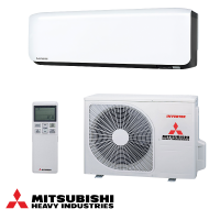 Инверторен климатик Mitsubishi Heavy Industries PREMIUM SRK20ZS-WFB / SRC20ZS-W BLACK & WHITE
