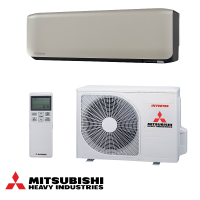 Инверторен климатик Mitsubishi Heavy Industries PREMIUM SRK35ZS-WFT / SRC35ZS-W2 TITANIUM