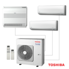 Мултисплит система Toshiba RAS-3M26G3AVG-E - външно тяло