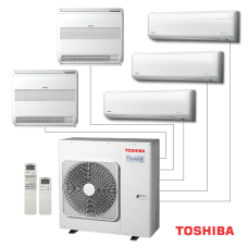 Мултисплит система Toshiba RAS-5M34G3AVG-E - външно тяло